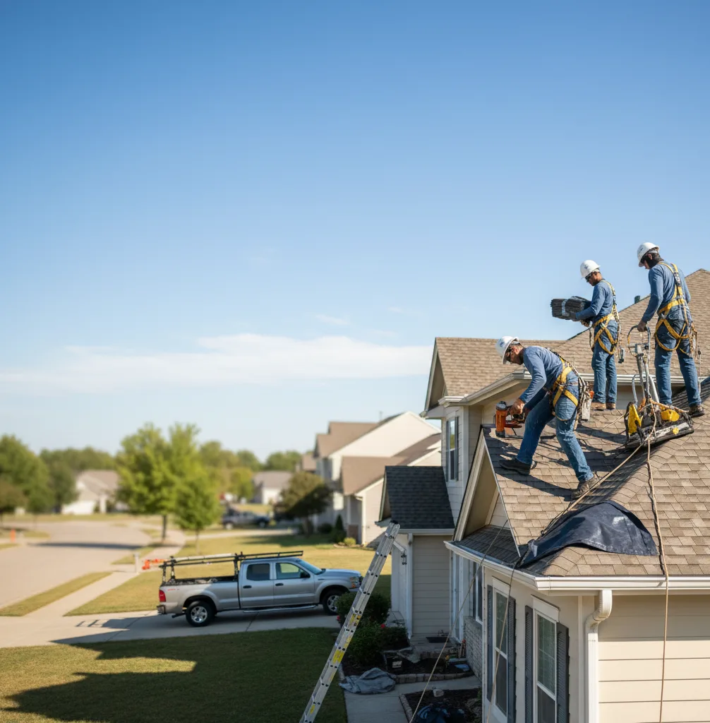 Roof Repair in Gretna